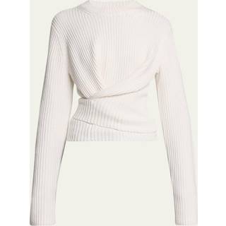 Proenza Schouler White Label cotton and cashmere sweater - white - L