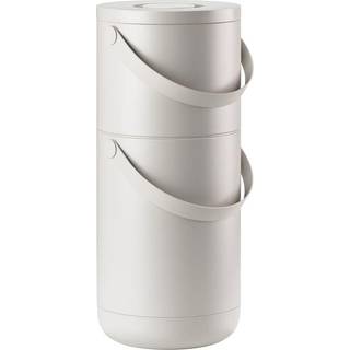 Zone Denmark Circular Affaldsspand - Warm Grey - 22+12liter-dia.28cm