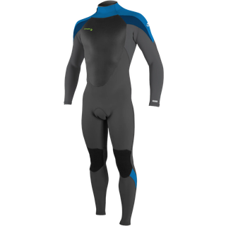 O'Neill Youth Epic 4/3 Back Zip Full Våddragt (Sort)
