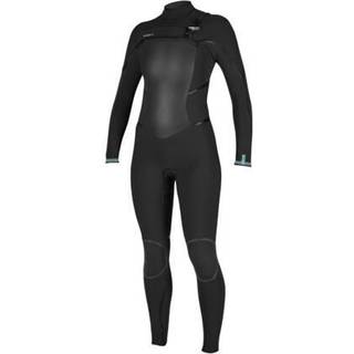 O'Neill Psycho Tech 4mm Chest Zip Womens Våddragt (Sort)