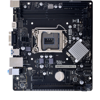 BIOSTAR H81MHV3 3.0 Bundkort - Intel H81 Express - Intel LGA1150 socket - DDR3L (Low Voltage) RAM - Micro-ATX