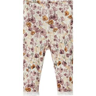 Name It Moonbeam Blomstret Leggings Merinould
