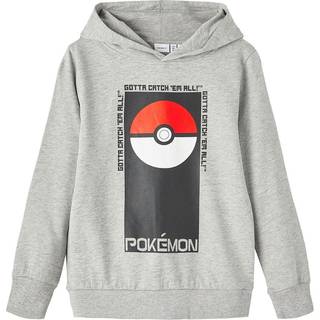 Name It Grey Melange Pokemon Sweatshirt