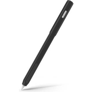 Spigen DA201 Apple Pencil (2) Silikone Cover - Sort