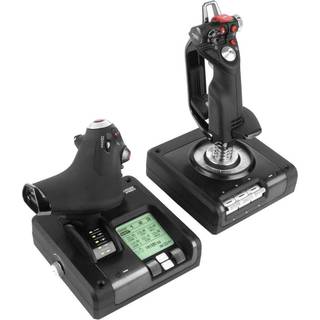 Logitech G Saitek X52 Pro kontrolsystem til flyvning - På lager i butik