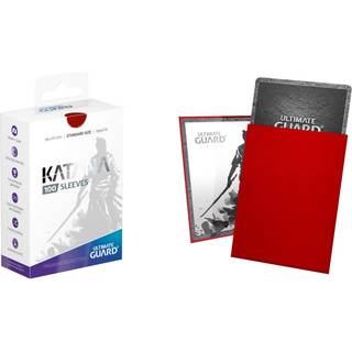 Ultimate Guard Katana Sleeves Standard Size Red (100)