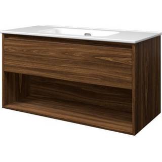 Sanibell Proline møbelsæt 100x46cm cabana eg 1 skuffe åben hylde