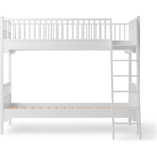 Oliver Furniture Classic Seaside køjeseng m. skrå stige Køjeseng uden madrasser