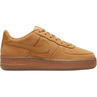 Nike Nike Tan Brown Air Force 1 Youth Trainers