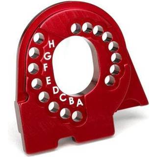 TRAXXAS 8290R Motor Mount Plate Alu Red TRX-4