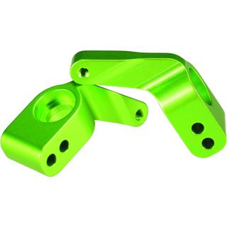 Traxxas 3652G Stub Axle Carriers Aluminium Green (2)
