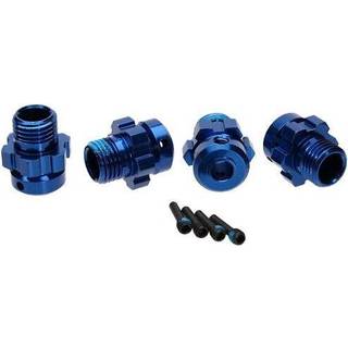 Traxxas 6469 Wheel hub, splined, 17mm, 6061-T6 aluminum (blue-anodized) (