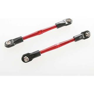 Traxxas 3139X Turnbuckle 78mm Assembled Aluminium Red (2)