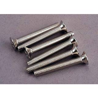 Traxxas 3169 Screws, 4x30mm countersunk machine (6)