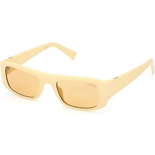 Guess Unisex GU8278 39G Solbriller Acetat Gul Brun Normal Spejl