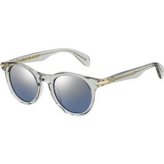 Rag & Bone RNB5012/S KB7/9U 49 Solbriller Mænd Grå - Transparent Grey - 49mm