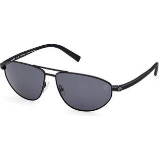 Timberland TB9324 Polarized 02D 62 Solbriller Mænd Black - Matte Black - 62mm