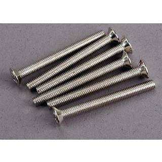 Traxxas 3163 Screws, 3x30mm countersunk machine (6)