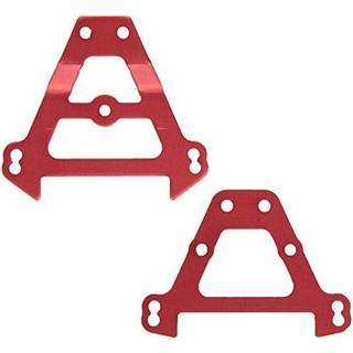Traxxas 5323R Bulkhead Tie Bars Front & Rear Aluminium Red
