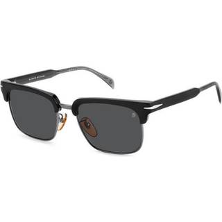 David Beckham DB 1119/G/S Asian Fit ANS/M9 55 Solbriller Mænd Black - Black Dark Ruthenium Silver - 55mm