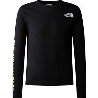 B L/S Graphic Tee JR TNF Black (XS)