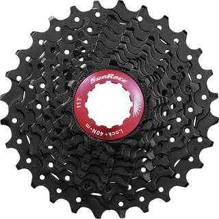 Sunrace Kassette 10 speed Sort CSRX0 11-25T - CSRX0TAQ-BOXB