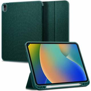 iPad 11 A16 (2025) / iPad 10.9 (2022) - SPIGEN Urban Fit Tri-Fold cover - Midnatsgrøn