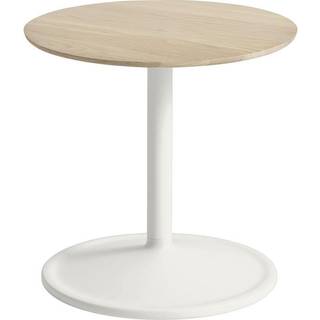 Muuto Soft Sidebord Solid Oak/Off White Ø41h: 40 cm
