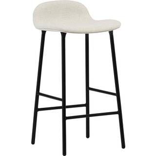 Normann Copenhagen Form Barstol 65 Cm / Sort - Barstole Stål Hvid - 707992