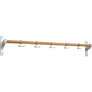 Essem Design Nostalgi Knageliste 100 Cm / Bambus - Kroge & Bøjler Aluminium - 57000 K