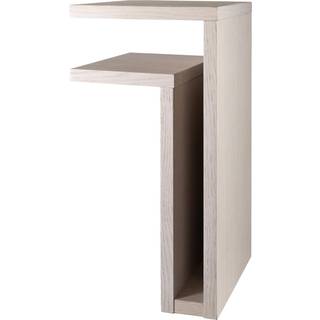 Maze F-shelf Venstre Hvid Egetræ