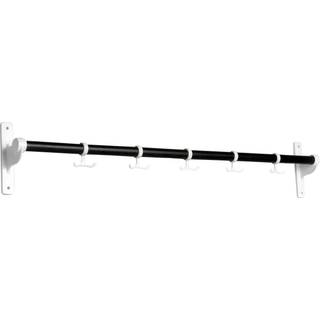 Essem Design Nostalgi knagerække 100 cm Sortbejdset eg/Hvid