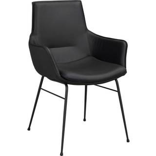 Rowico Home Lowell lænestol Sort læder/sort
