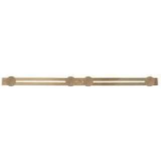 Knagerække 4 knopper, 58,5 cm, egetræ
