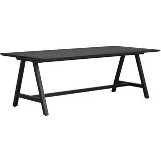 Rowico Home Carradale spisebord Sort ask 220 x 100 cm