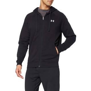 Under armour rival cotton hoodie herre, sort