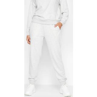 PixieGirl Petite PixieGirl Petite Grey Marl Elasticated Waist Cuffed Joggers