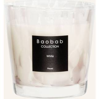Baobab Collection Candlelight And Scents - 'Pearls White' candle, mini in Multicolor Glass & wax