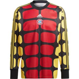 FC Bayern Icon målmandstrøje - Black / Eqt Yellow / Team Power Red 2 - XS