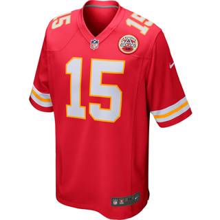Nike NFL Kansas City Chiefs Mahomes #15 Jersey, Rød - S