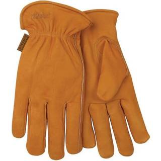 Kinco foret korn b?ffel l?der ranch og arbejdshandske enkelt par stort