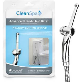 Brondell Hand Hold Bidet Sprayer til toilet: Brondell Cleanspa Advanced Bidet Tilb?jning Pr?cision Trykkontrol Jet Spray Ergonomisk h?ndholdt bid