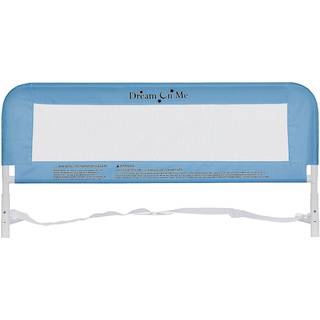 Dream On Me Lightweight Mesh Security Justerbar Bed Rail til småbarn åndbart mesh stof velegnet til alle typer senge forstærket anker System Bed