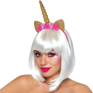 LEG AVENUE - UNICORN FLOWER HEADBAND GOLD