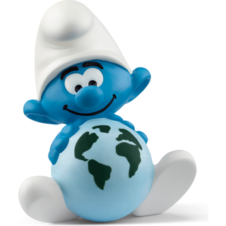 Schleich Smurfs Collectible Retro Toys and Figurines for alle aldre B?redygtighed Smurf Figur