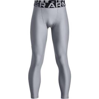 HeatGear® Armour Boys' Leggings Steel / Black YXS (122 - 127 cm)
