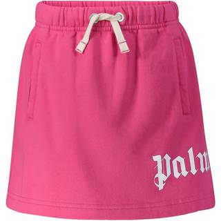 Palm Angels Kids Cotton jersey skirt - pink - Y 8