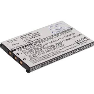Batteri til Casio kamera Exilim Card EX-S880 - 650mAh