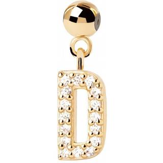 PDPAOLA Letter D Vedhæng 18 kt. Forgyldt Sølv CH01-053-U - Dame - 925 Sterling Silver