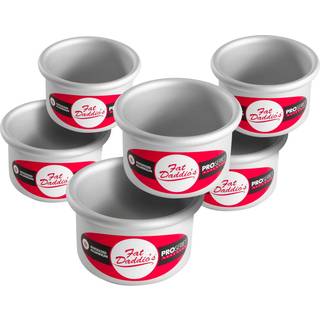 Fat Daddios Round Cake Pan 3 x 2 tommer s?lv